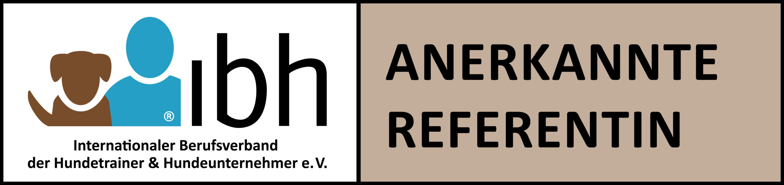 Anerkannte Referentin im Internationalen Berufsverband der Hundetrainer & Hundeunternehmer e.V. Anerkannte Referentin im Internationalen Berufsverband der Hundetrainer & Hundeunternehmer e.V.